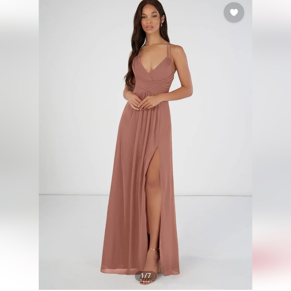 Azazi cedar rose dress